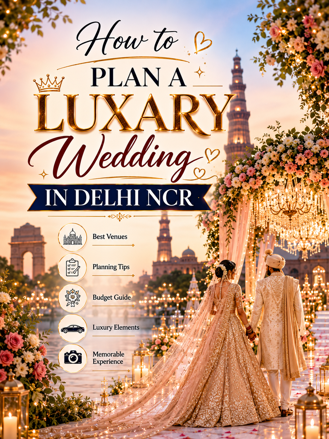 how to plan a Luxary Wedding in Delhi NCR