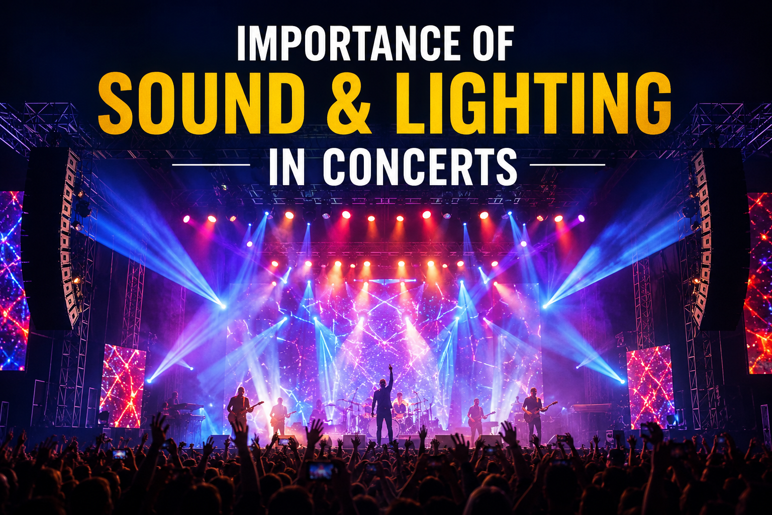 Importance of Sound & Lighting in Concerts