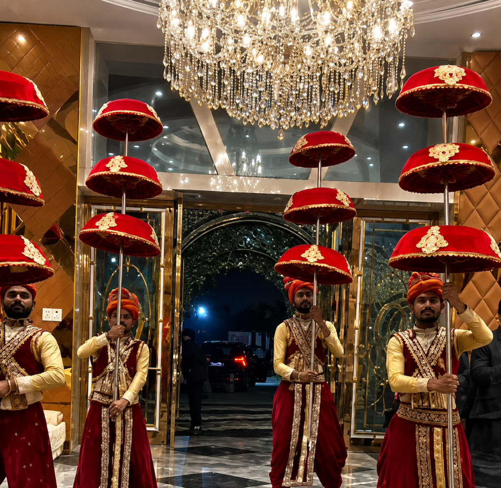 Maharaja Groom Entry 