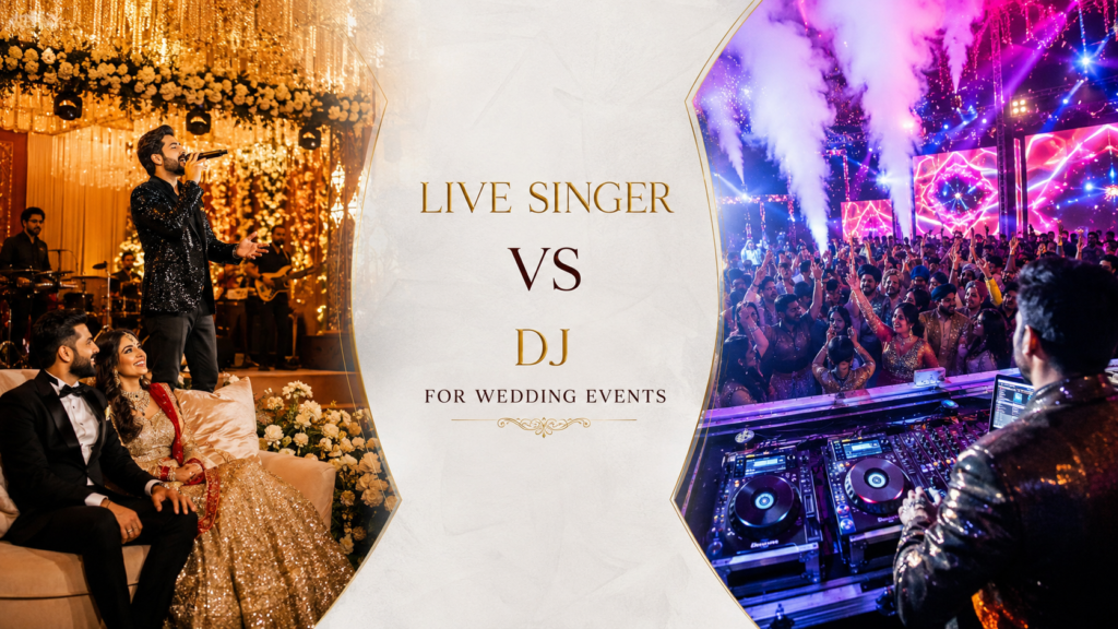 Live Singer vs DJ