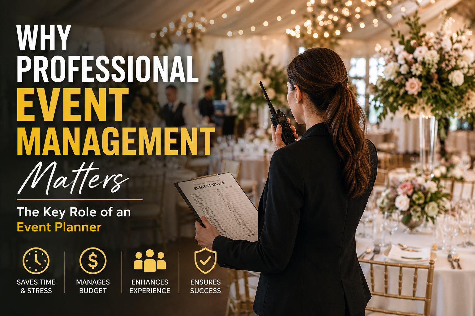 Why Professional Event Management Matters
