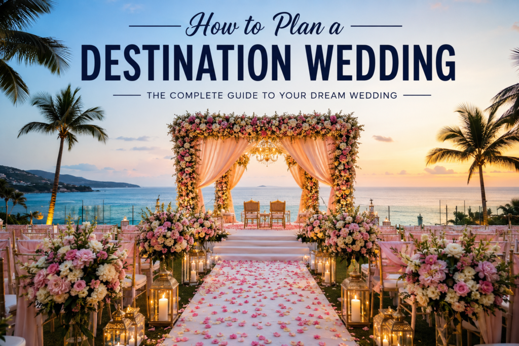 How to Plan a Destination Wedding