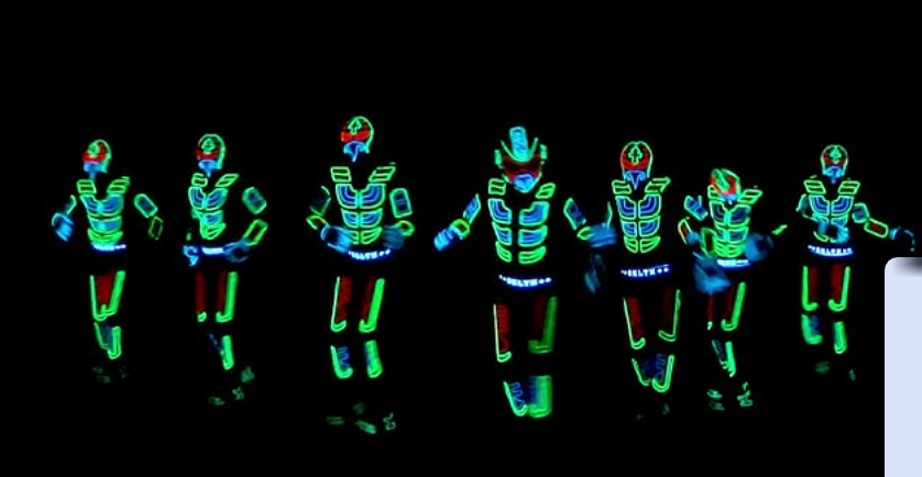 Light led dancer