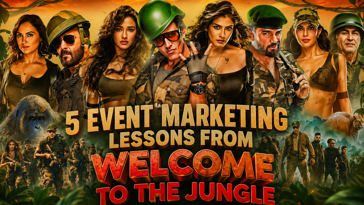 5 Event Marketing Lesson from Welcome to the Jungle